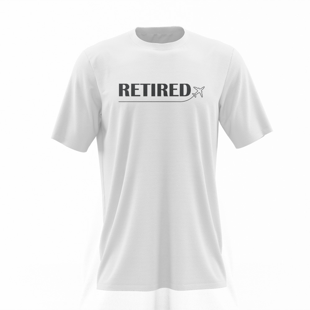 “Retired” Tshirt.